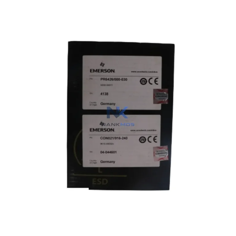 Emerson PR6426/000-030 CON021/916-120 Eddy Current Sensor