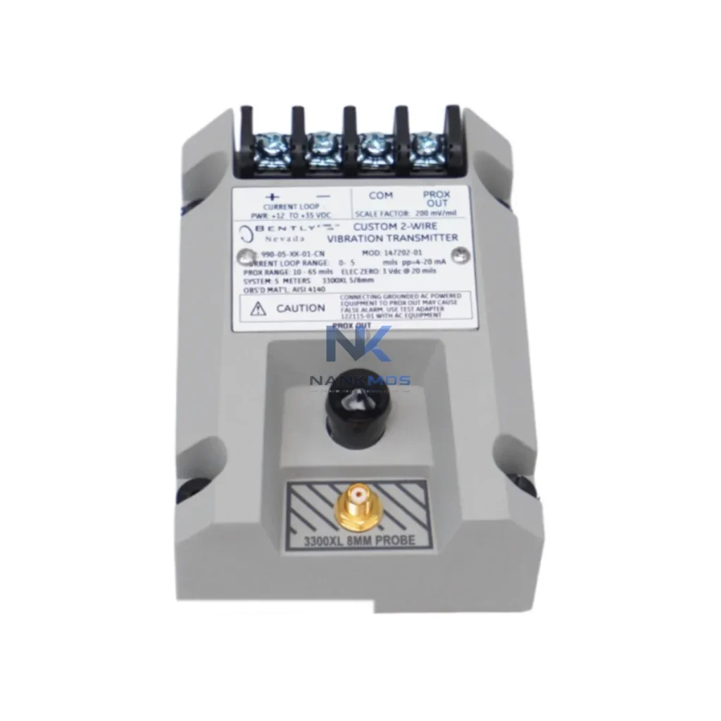 Bently Nevada 990-08-XX-01-CN System-Matched Vibration Transmitter for Control Architecture 990-08-XX-01-CN MOD:163930-02 industrial automation spare part