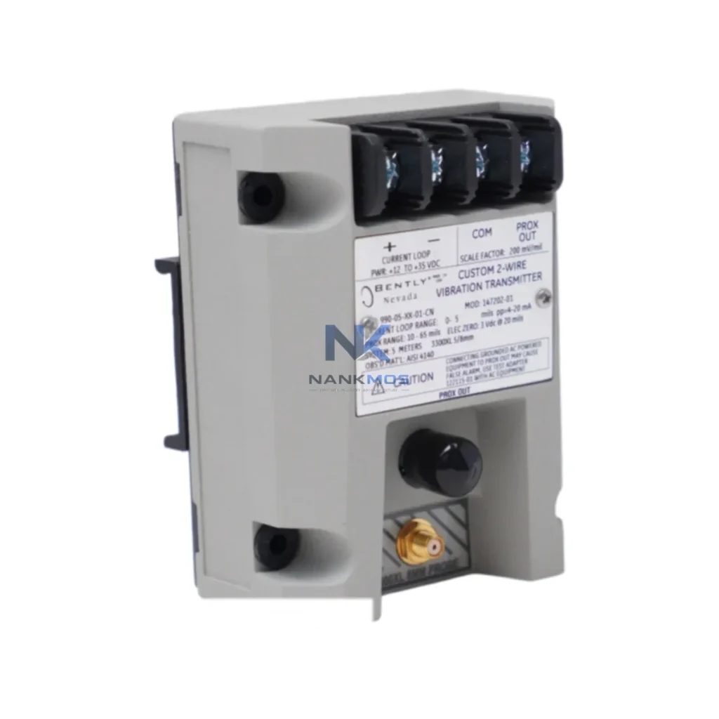 Bently Nevada 990-08-XX-01-CN System-Matched Vibration Transmitter for Control Architecture 990-08-XX-01-CN MOD:163930-02 industrial automation spare part