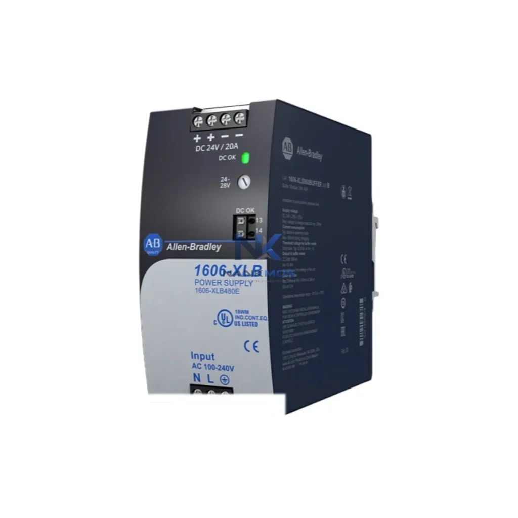 Allen-Bradley 1606-XLB480E System-Ready Power Supply for Control Architecture 1606-XLB480E industrial automation spare part