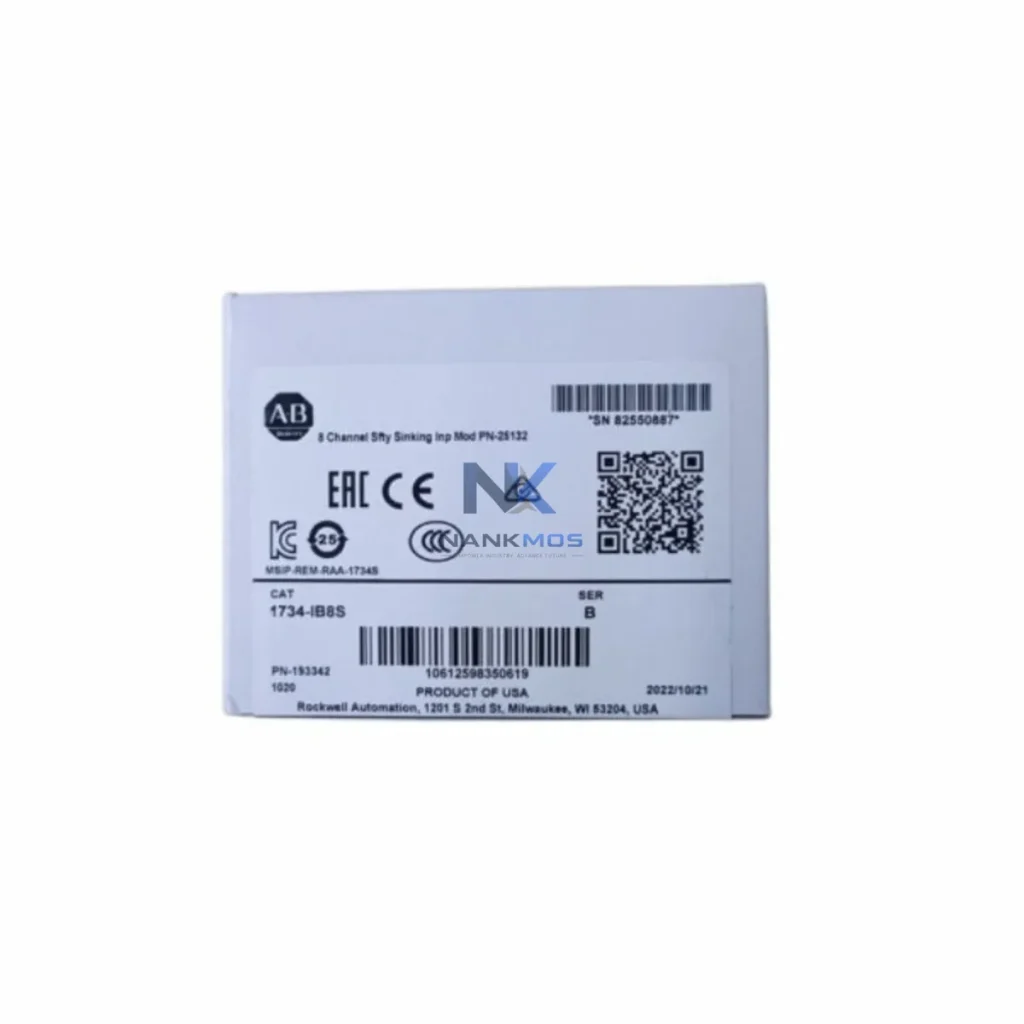 Allen-Bradley 1734-IB8S Safety Digital Input Module product reference image