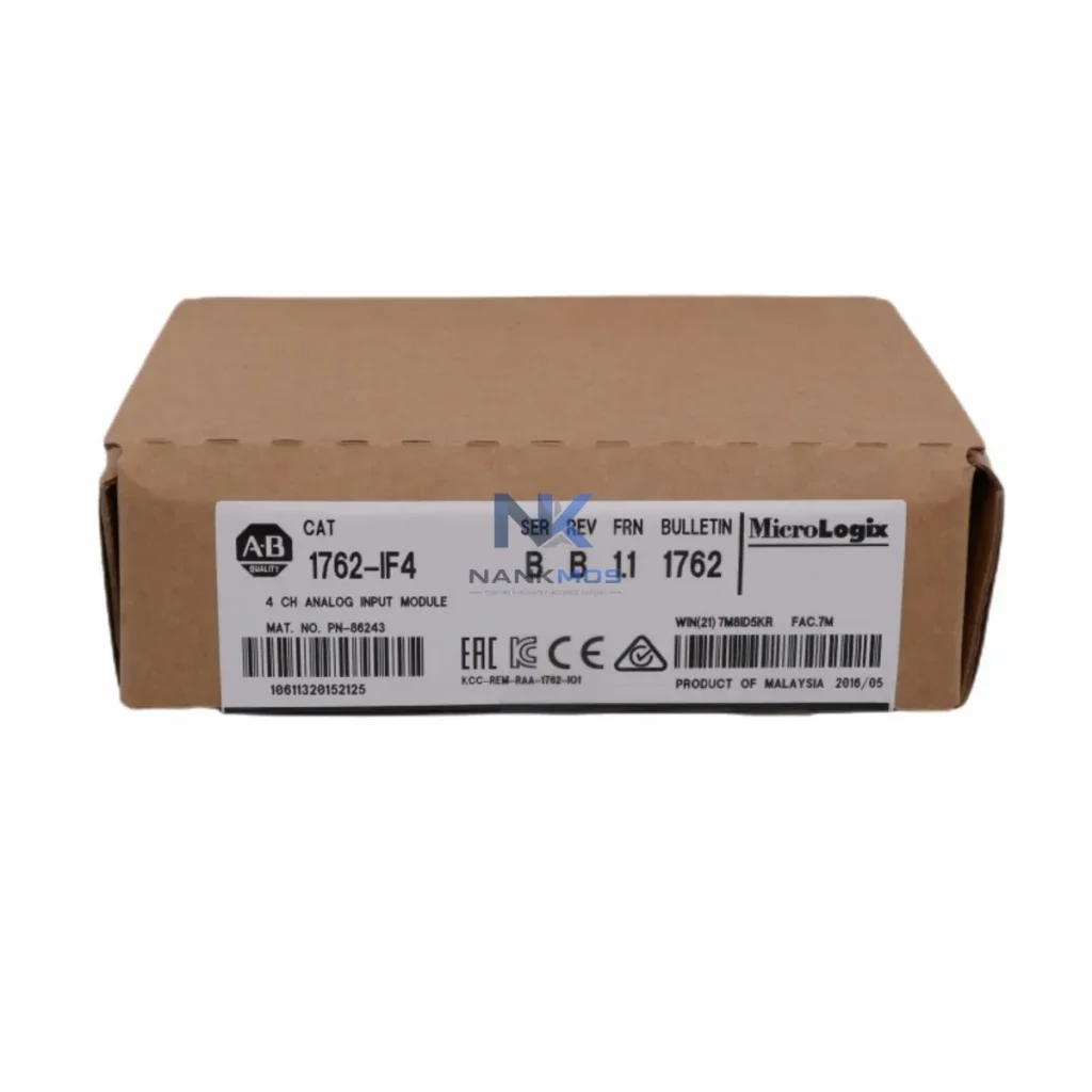 Allen-Bradley 1762-IF4 Analog Input Module product reference image
