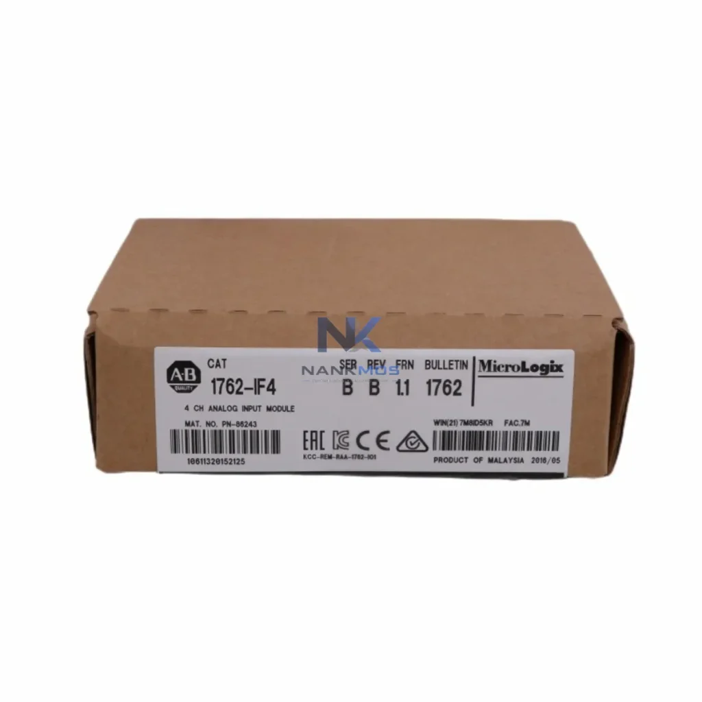 Allen-Bradley 1762-IF4 Energy-Control Analog Input Module 1762-IF4 industrial automation spare part