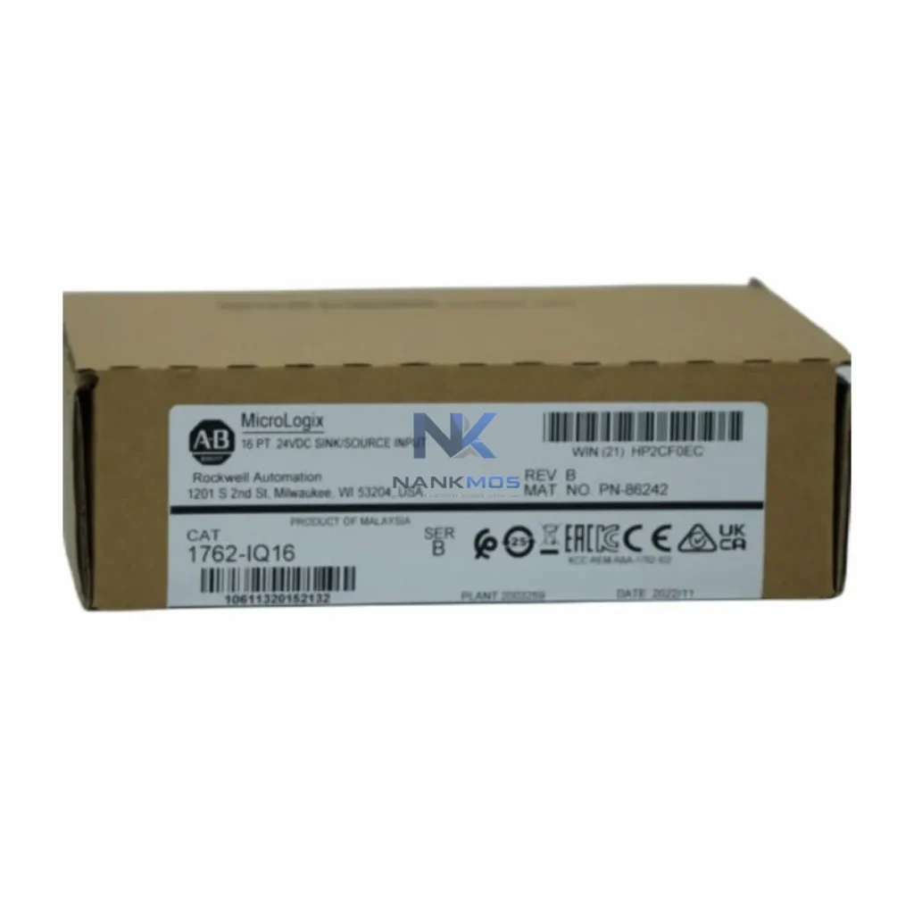 AB 1762-IQ16 Energy-Control Input Module for Smart Lines 1762-IQ16 industrial automation spare part