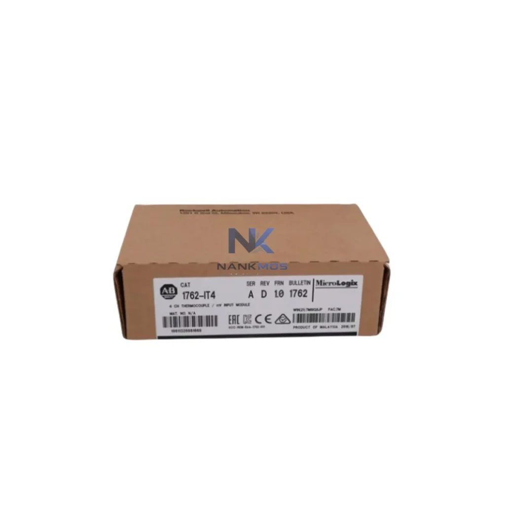 Allen-Bradley 1762-IT4 PLC Thermocouple Input Module product reference image