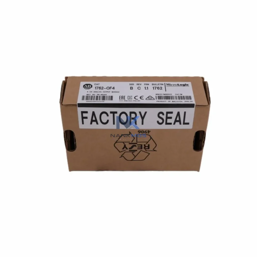 Allen-Bradley 1762-OF4 Energy-Control Analog Output Module 1762-OF4 industrial automation spare part