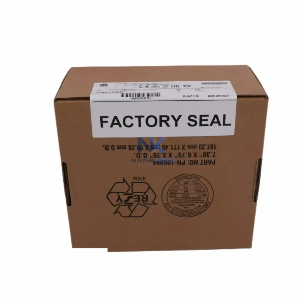 Allen-Bradley 1769-L33ER System-Matched CompactLogix Controller for Control Architecture 1769-L33ER industrial automation spare part