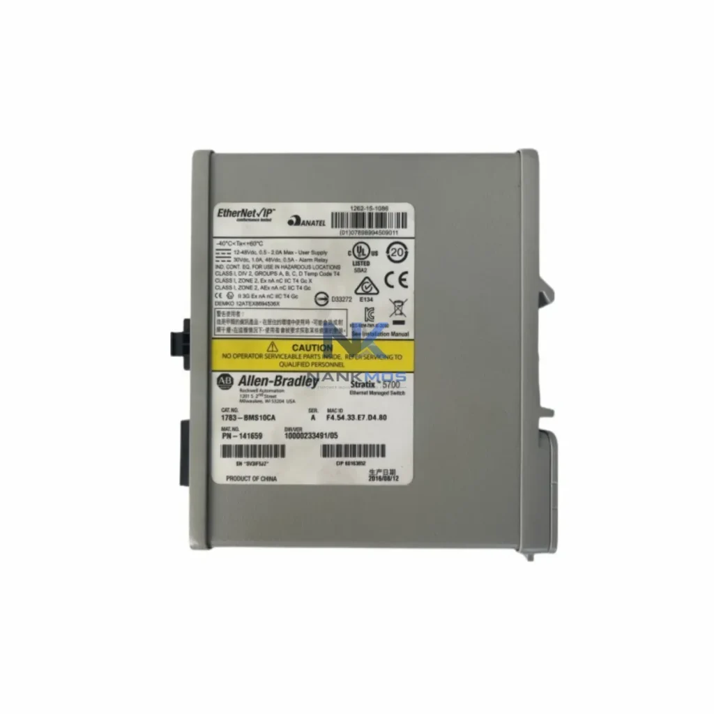 Allen-Bradley 1783-BMS10CA Managed Switch for Stratix 5700 Architecture 1783-BMS10CA industrial automation spare part