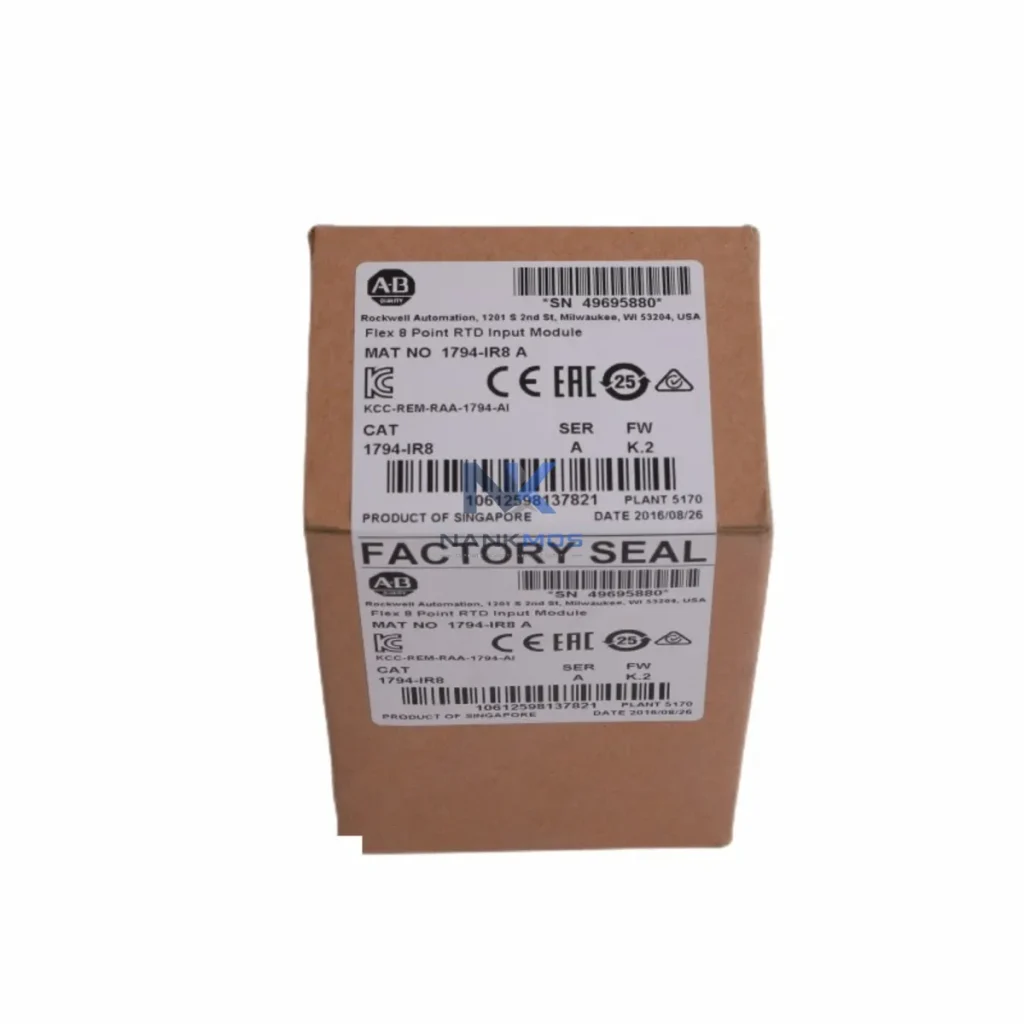 Allen-Bradley 1794-IR8 Network-Linked RTD Input for Smart Automation 1794-IR8 industrial automation spare part