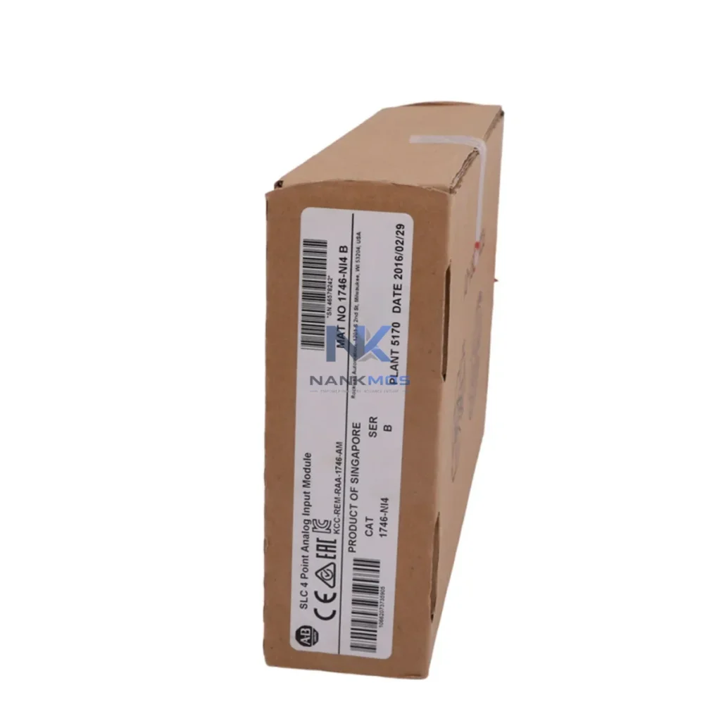 Allen-Bradley 1746-NI4 Energy-Control Analog Input Module 1746-NI4 industrial automation spare part
