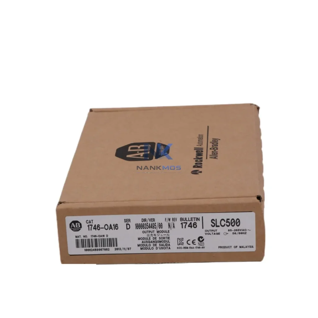 Allen-Bradley 1746-OA16 System-Ready AC Output for SLC 500 Architecture 1746-OA16 industrial automation spare part