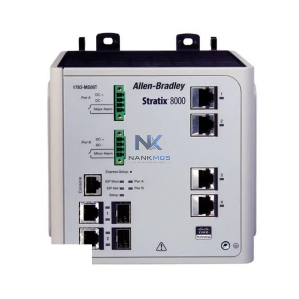 Allen-Bradley 1783-MS10T Managed Ethernet Switch product reference image