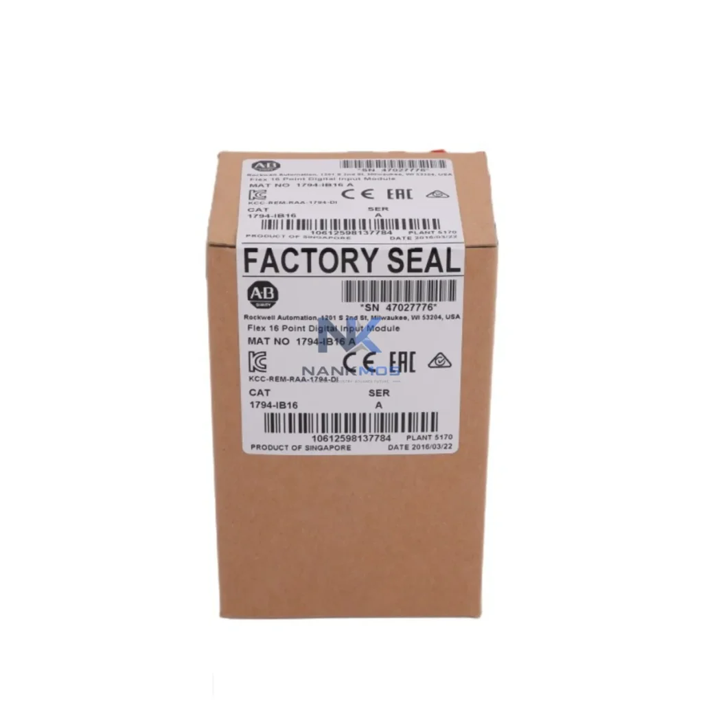 Allen-Bradley 1794-IB16 Network-Linked Digital Input for Smart Automation 1794-IB16 industrial automation spare part