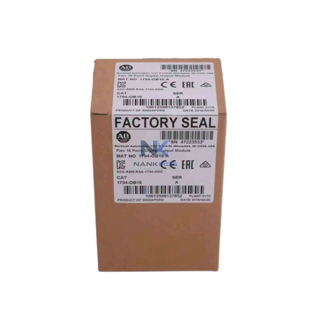 Allen-Bradley 1794-OB16 Network-Linked Digital Output for Smart Automation 1794-OB16 industrial automation spare part