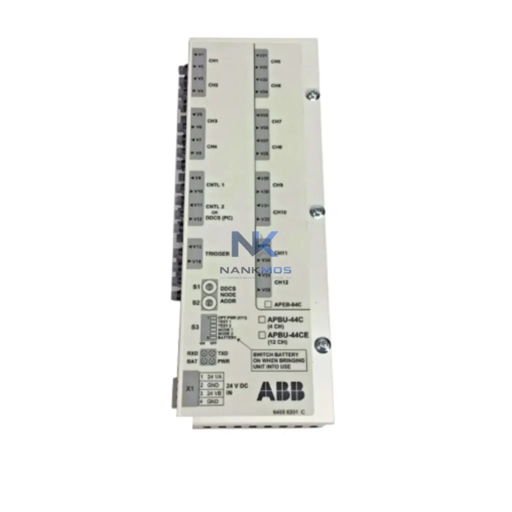 ABB APBU-44CE System-Ready Branching Unit for AC500 Architecture APBU-44CE industrial automation spare part