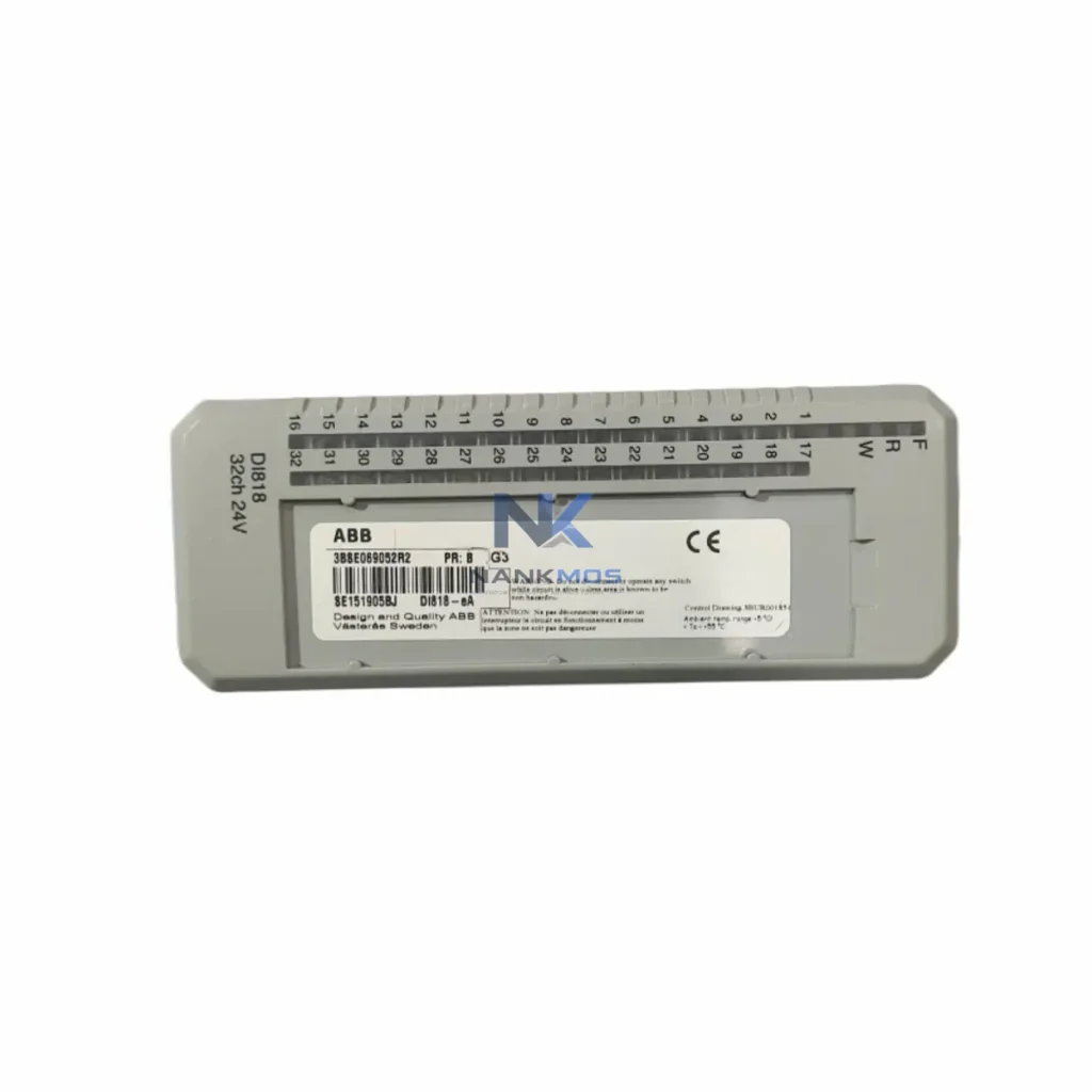ABB DI818 3BSE069052R1 Digital Input Module product reference image