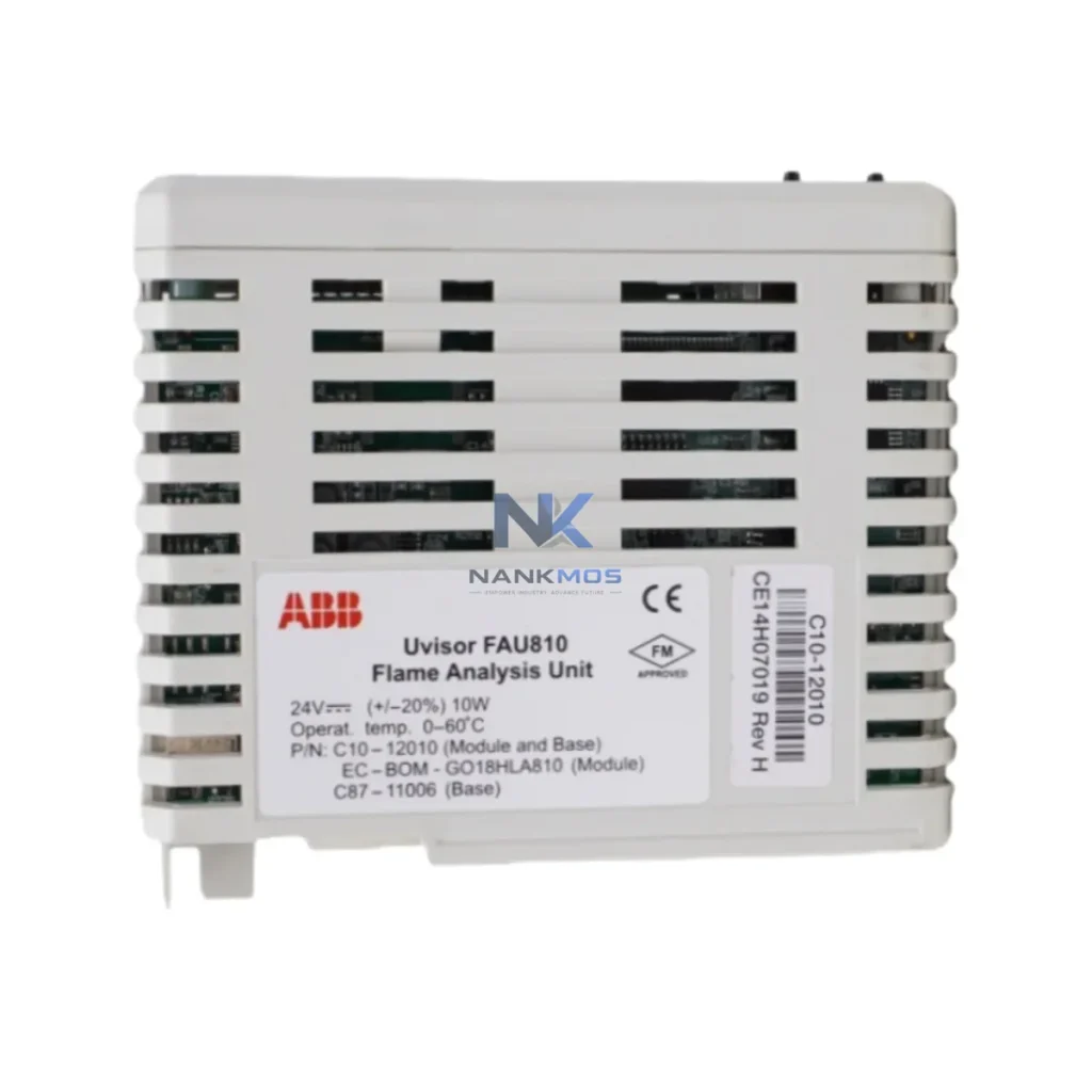 ABB FAU810 C10-12010 Energy-Control Flame Analysis Unit FAU810 C10-12010 industrial automation spare part