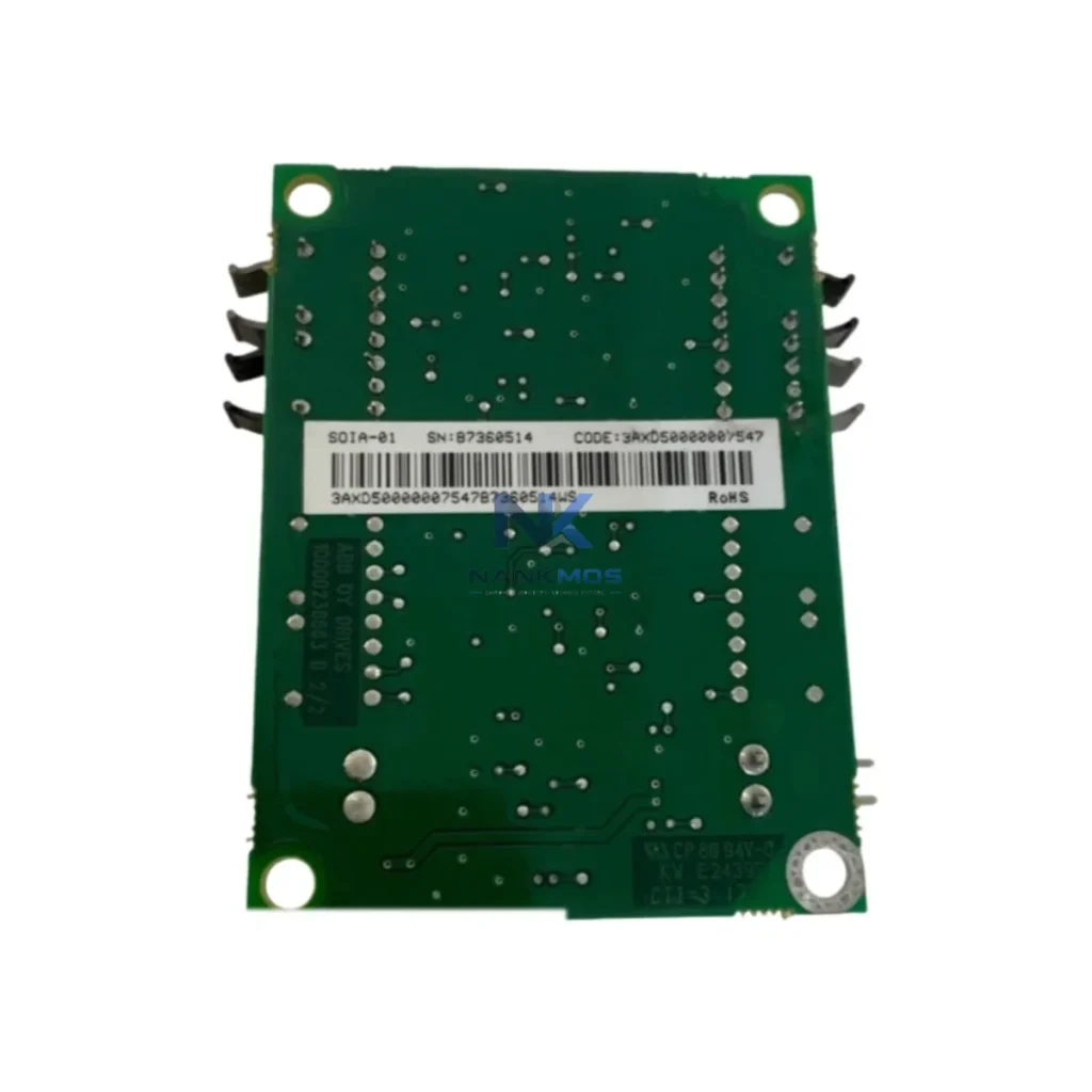 ABB SOIA-01 3AXD50000007547 Network-Linked Fieldbus Adapter for Smart Automation SOIA-01 3AXD50000007547 industrial automation spare part