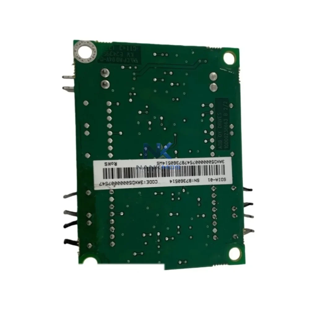 ABB SOIA-01 3AXD50000007547 Network-Linked Fieldbus Adapter for Smart Automation SOIA-01 3AXD50000007547 industrial automation spare part