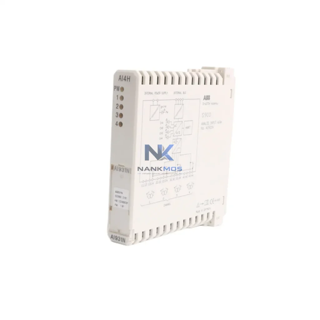 ABB AI931N 3KDE175513L9310 HART Input for Smart Automation AI931N 3KDE175513L9310 industrial automation spare part