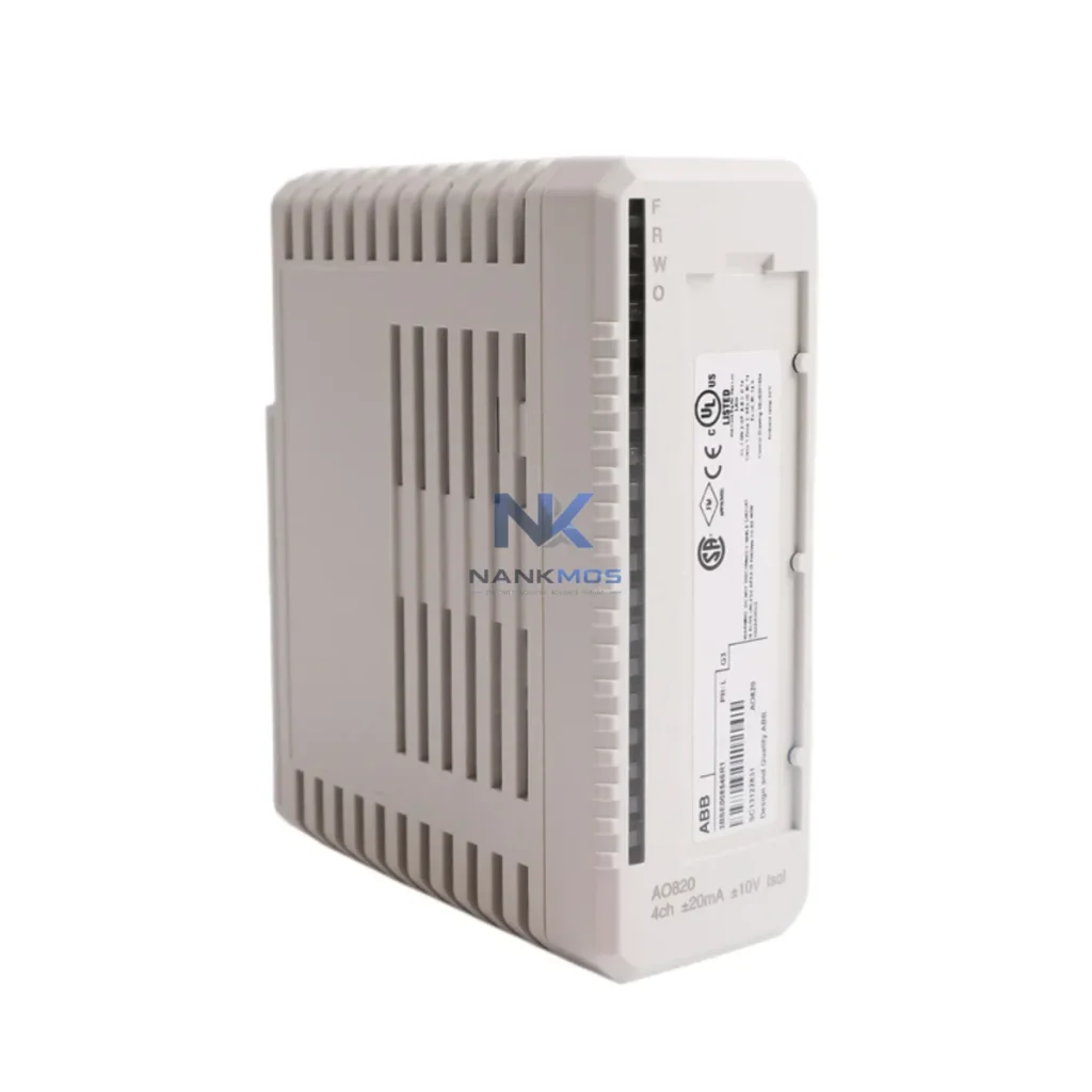 ABB AO820 3BSE008546R1 Network-Linked Analog Output for Smart Automation AO820 3BSE008546R1 industrial automation spare part