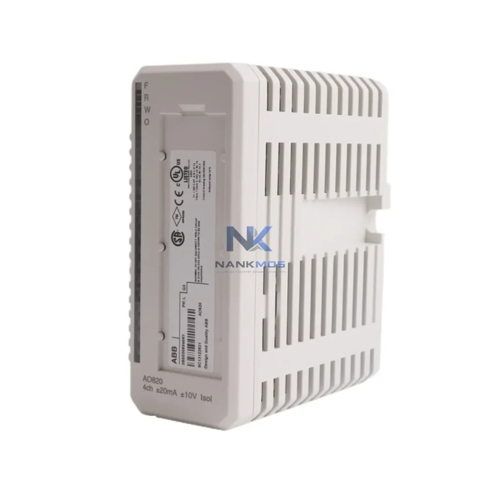 ABB AO820 3BSE008546R1 Analog Output Module product reference image