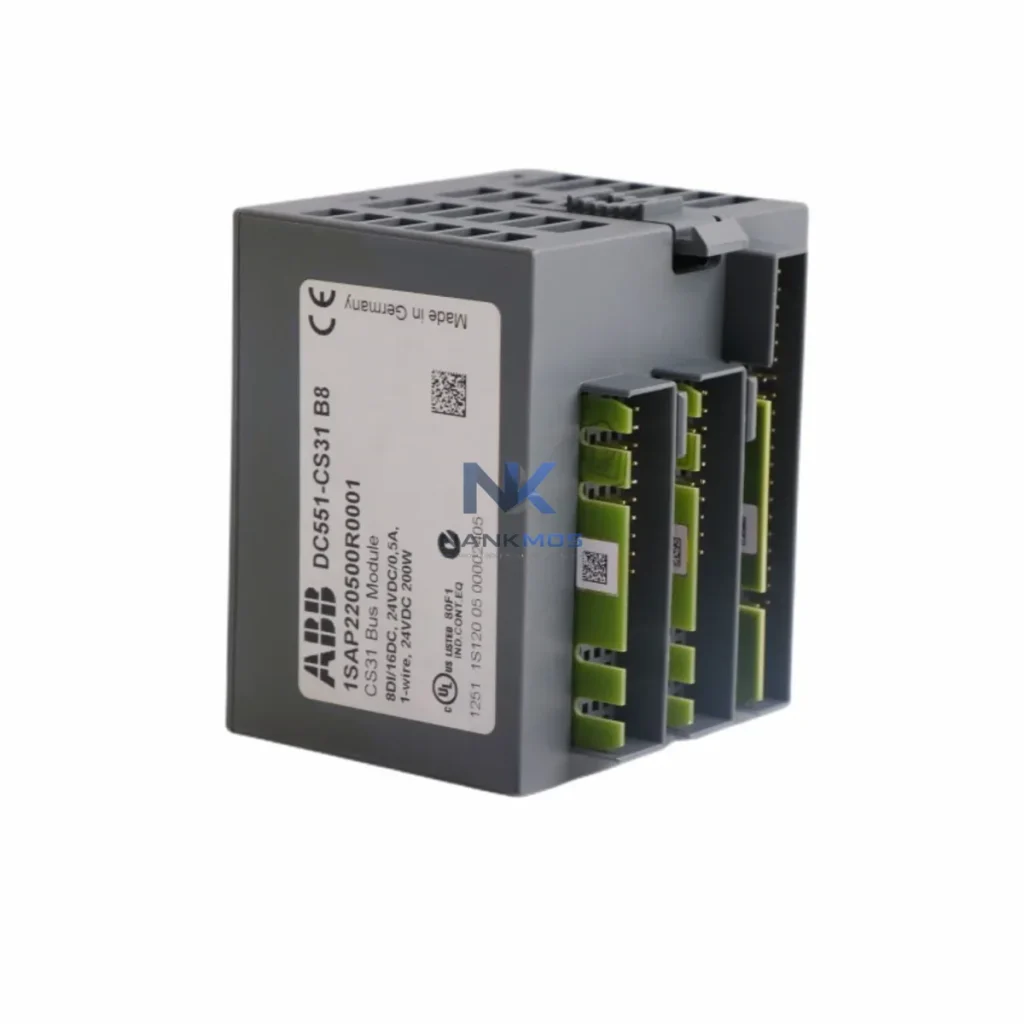 ABB DC551-CS31 1SAP220500R0001 Energy-Control I/O Module DC551-CS31 1SAP220500R00011 industrial automation spare part