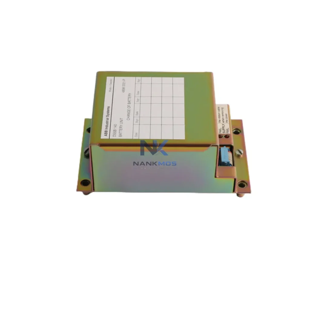 ABB DSSB140 48980001-P System-Ready Battery Unit for Control Architecture DSSB140 48980001-P industrial automation spare part