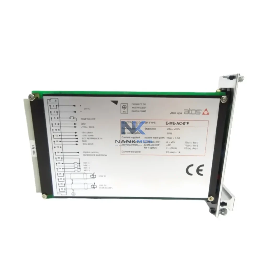 Atos E-ME-AC-01F Network-Linked Proportional Amplifier for Smart Automation E-ME-AC-01F industrial automation spare part