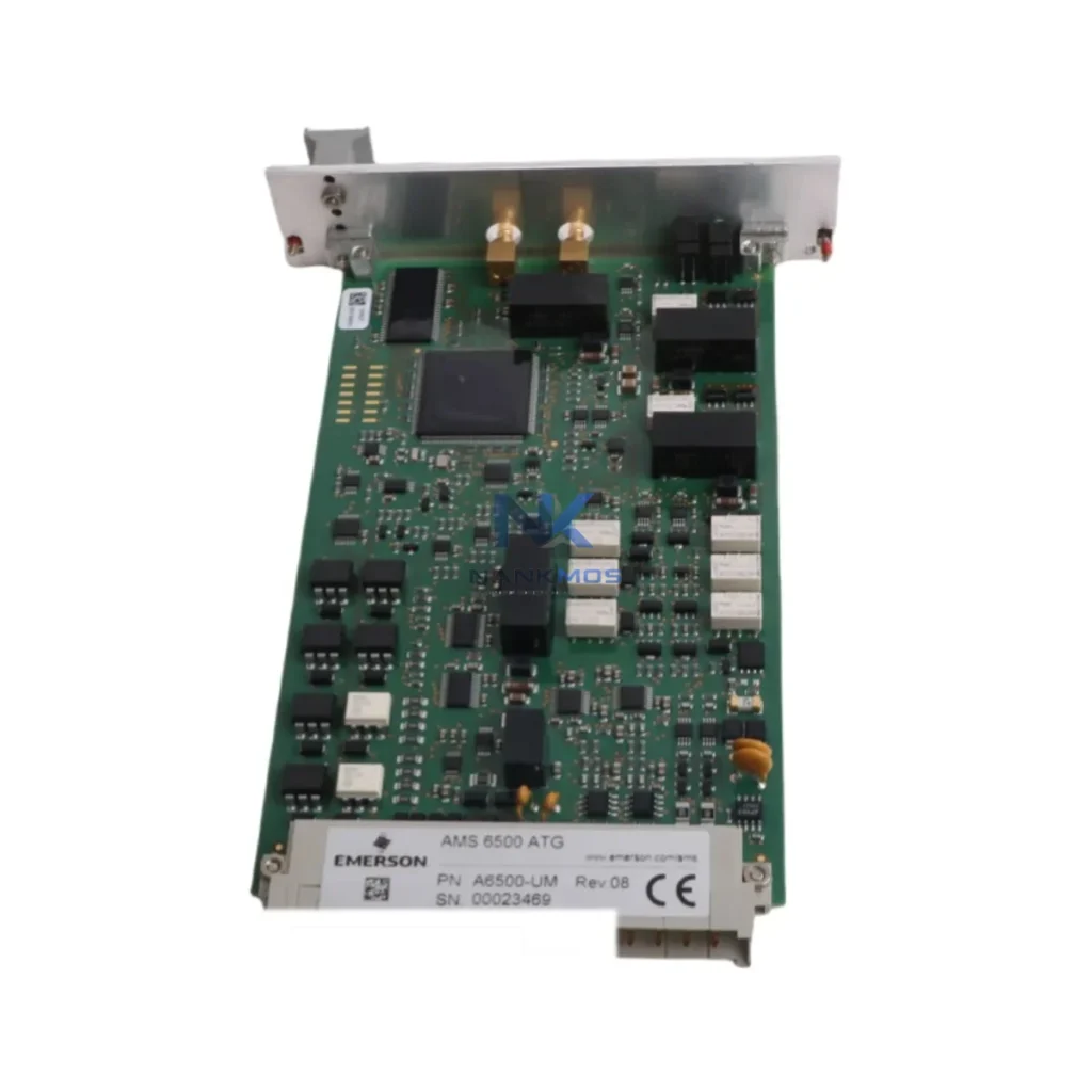 Emerson AMS 6500 ATG(A6500-UM) Vibration Monitoring Module product reference image