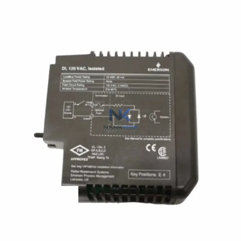 Emerson EMERSON KJ3001X1-BC1 12P0551X132 VE4001S3T1B1 Input