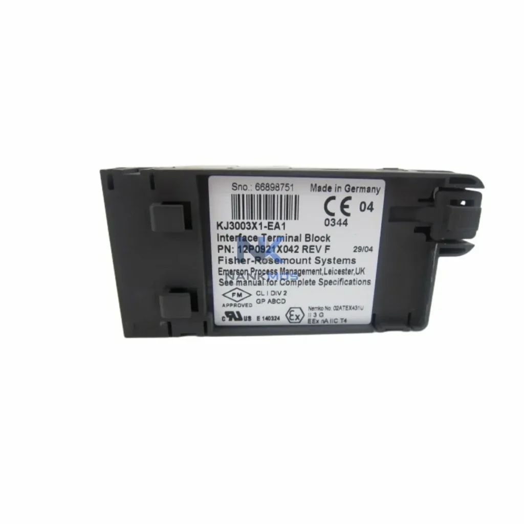 Emerson KJ3003X1-EA1 System-Ready Serial I/O for DeltaV Architecture KJ3003X1-EA1 industrial automation spare part