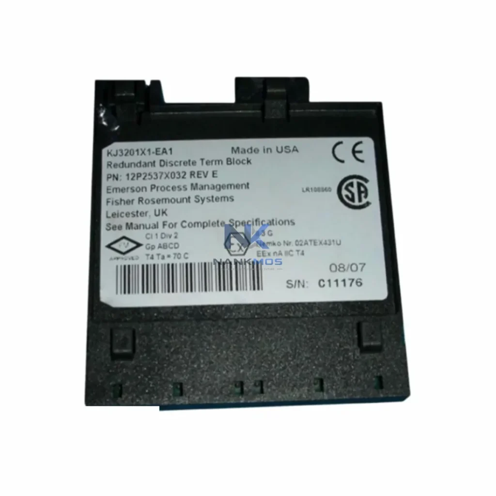 Emerson KJ3201X1-EA1 DCS I/O Terminal Block product reference image