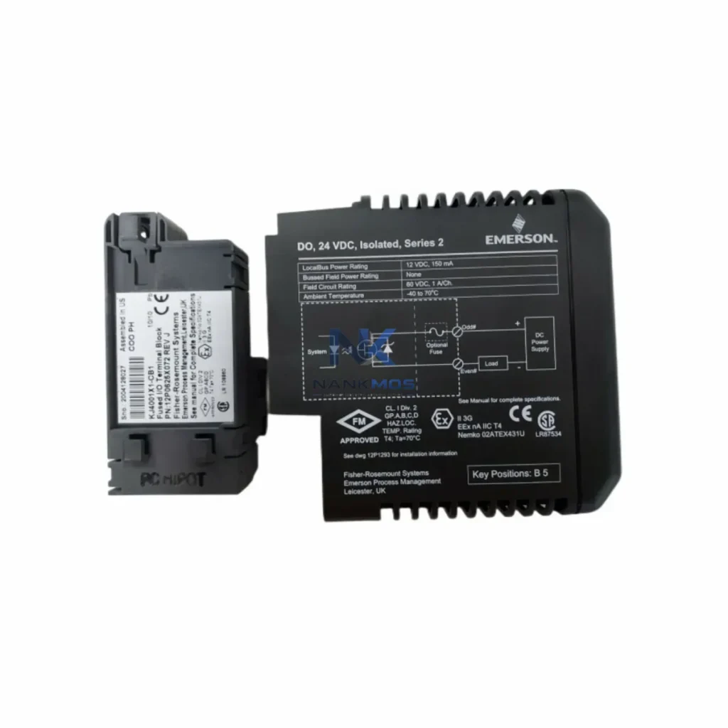 Emerson KJ3208X1-BA1 12P3904X012 System-Matched I/O for DeltaV Control Architecture KJ3208X1-BA1 12P3904X012 industrial automation spare part