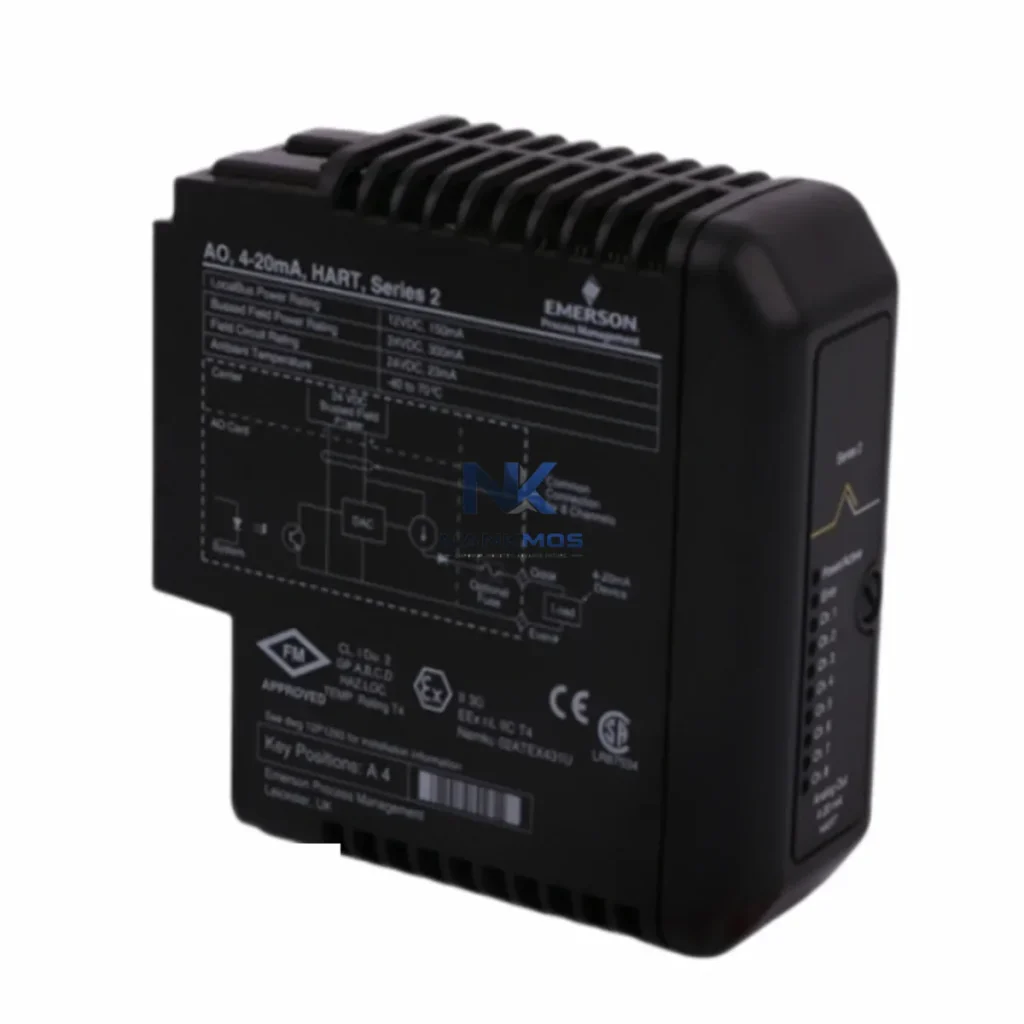 Emerson KJ3221X1-BA1 12P2531X082 Analog Output Module product reference image
