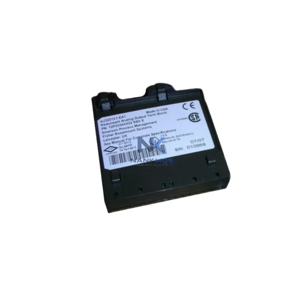 Emerson KJ3221X1-EA1 12P2534X032 Terminal Block product reference image