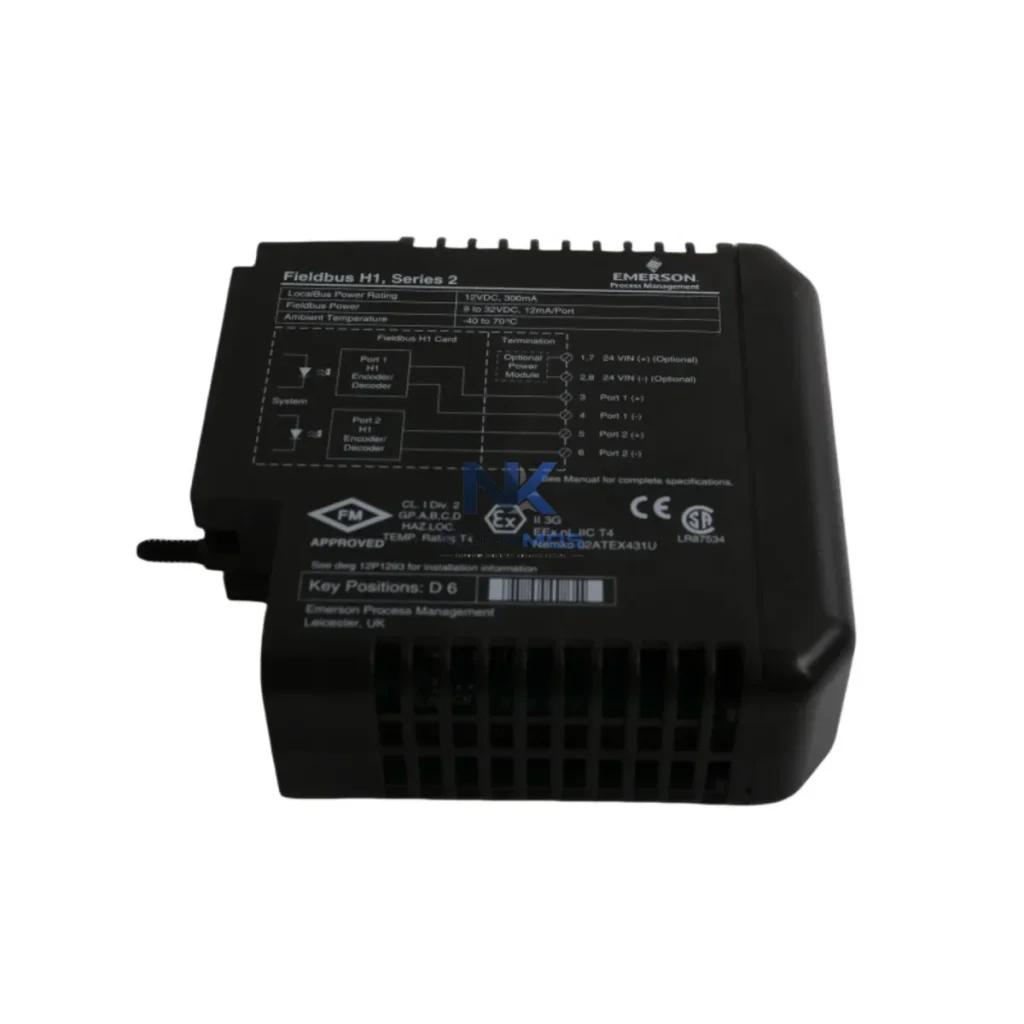 Emerson KJ3242X1-BA1 Energy-Control Fieldbus H1 Card KJ3242X1-BA1 12P2471X062 industrial automation spare part