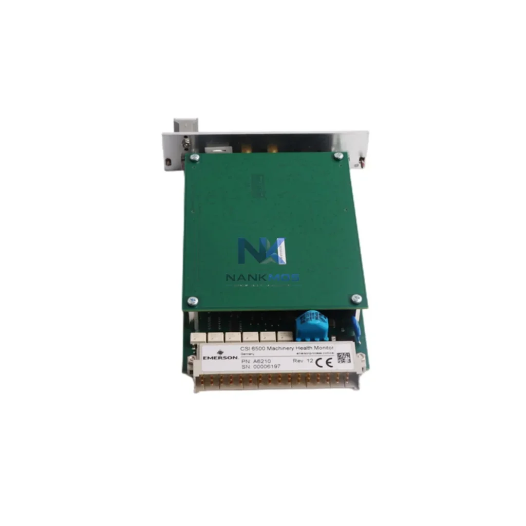 Emerson A6210 Energy-Control Vibration Monitoring Module A6210 industrial automation spare part