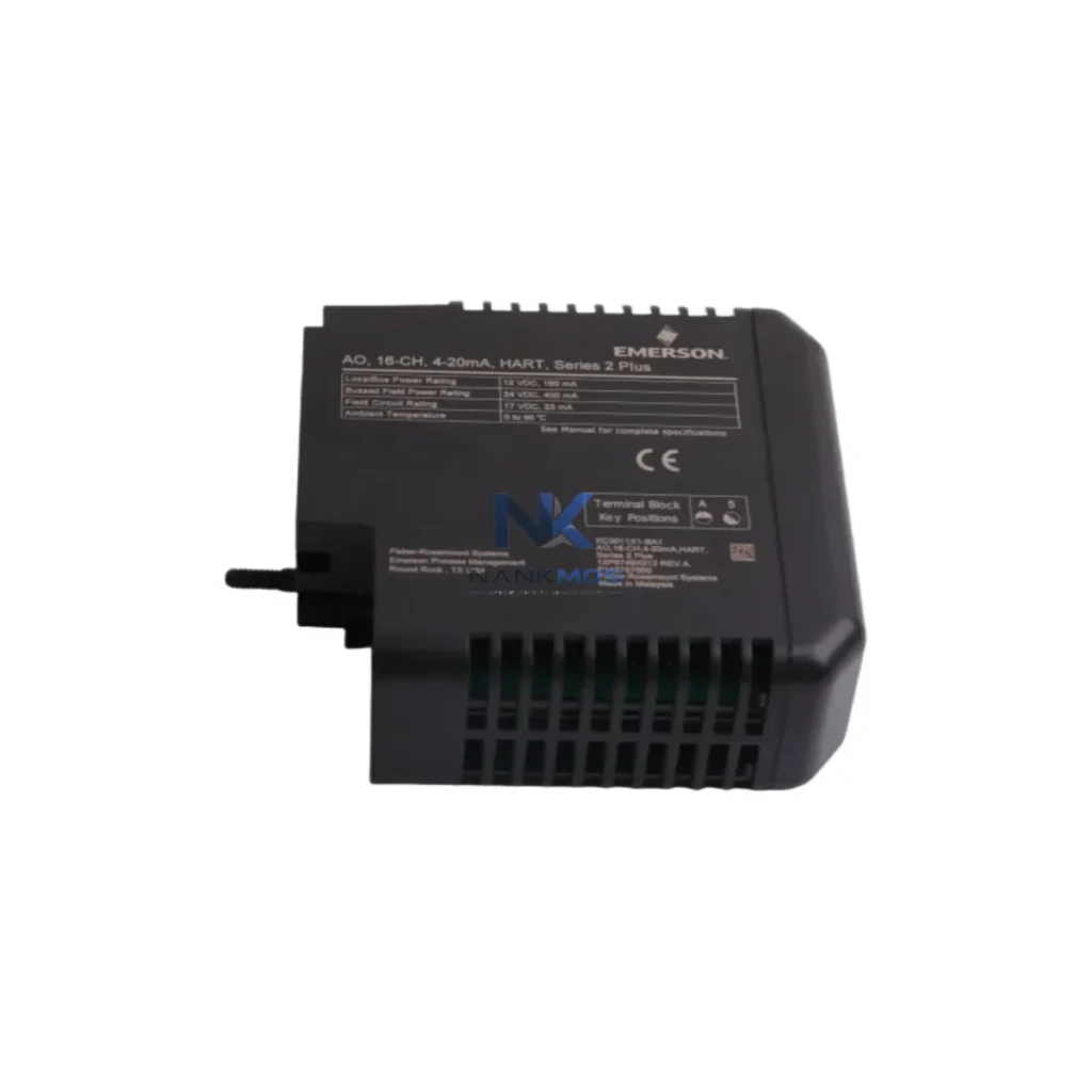 Emerson KC3011X1-BA1 Energy-Control Terminal Block for Smart Production Lines KC3011X1-BA1 12P6749X012 VE4035S2B5 industrial automation spare part