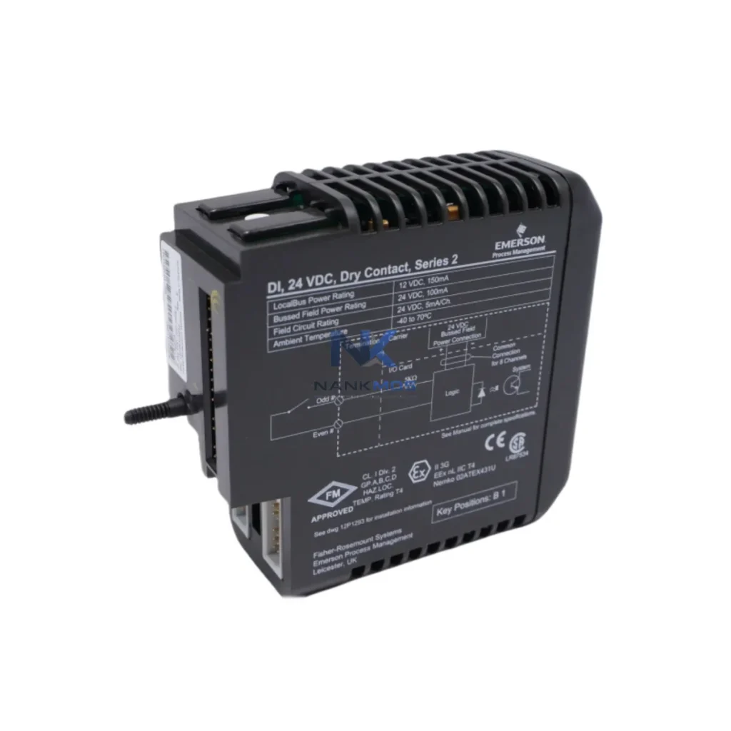 Emerson KJ3201X1-BA3 Network-Linked Digital Input Card for Smart Automation KJ3201X1-BA3 industrial automation spare part