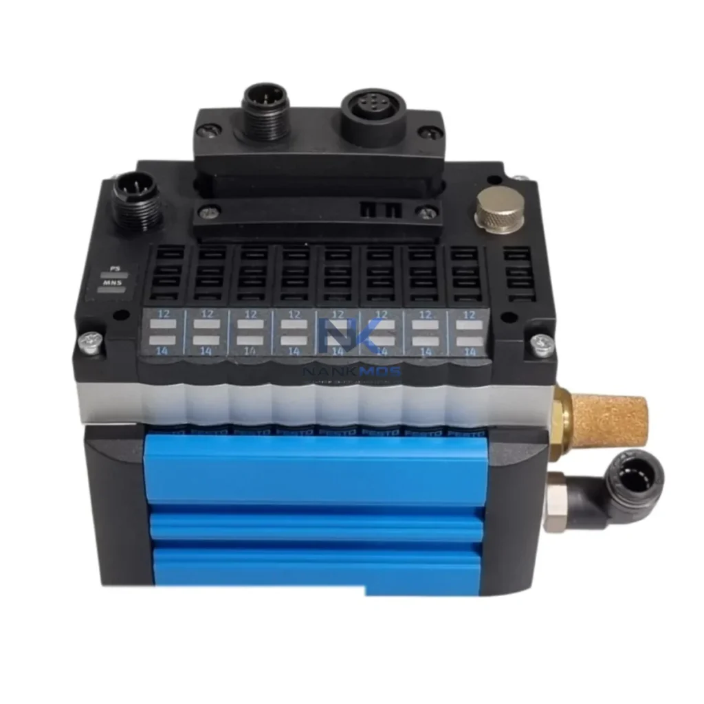 Festo CPV10-GE-DN2-8 Network-Linked Gateway for Smart Automation CPV10-GE-DN2-8 525630 industrial automation spare part