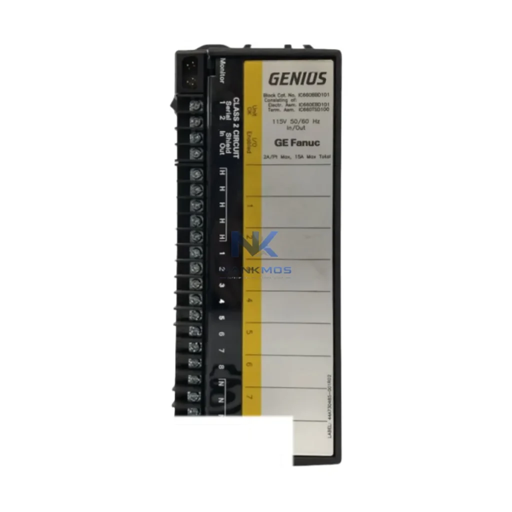 GE IC660BBD101 Genius I/O Discrete Input Module product reference image