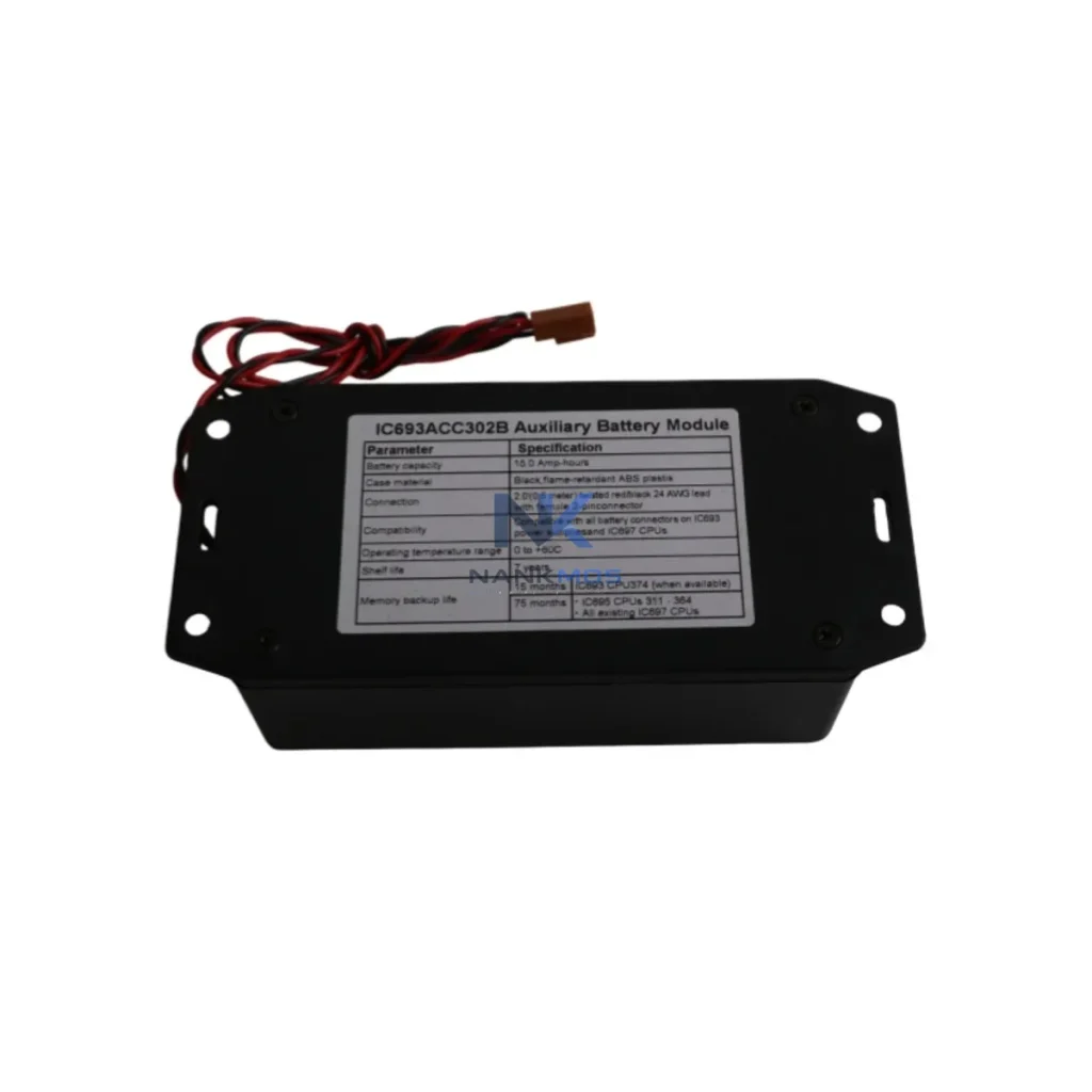 GE IC693ACC302B Energy-Control PLC Battery for Smart Lines IC693ACC302B industrial automation spare part