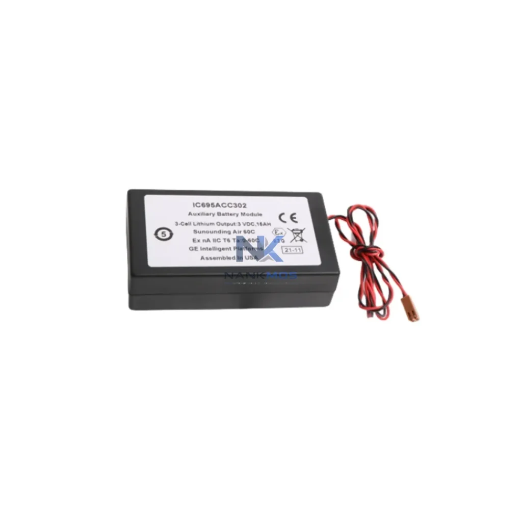 GE Vernova IC695ACC302 Auxiliary Battery Module product reference image