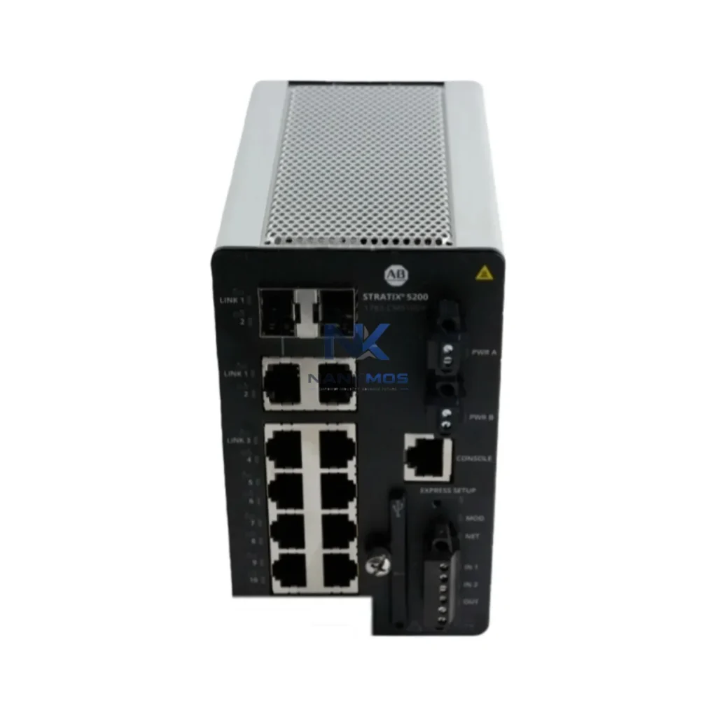 Allen-Bradley 1783-CMS10DP Managed Ethernet Switch product reference image