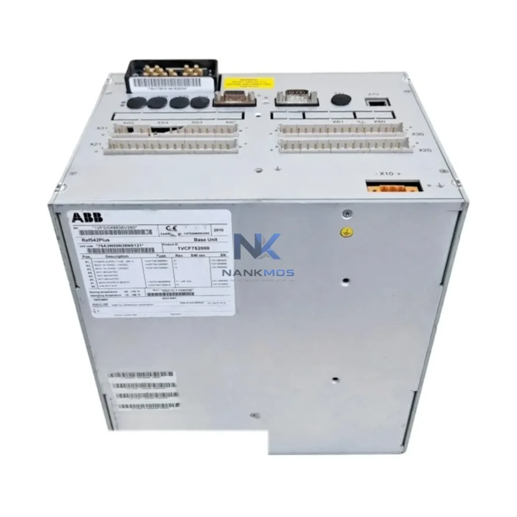 ABB REF542plus 1VCF752000 Network-Linked Feeder Protection for Smart Automation REF 542plus 1VCF752000 industrial automation spare part