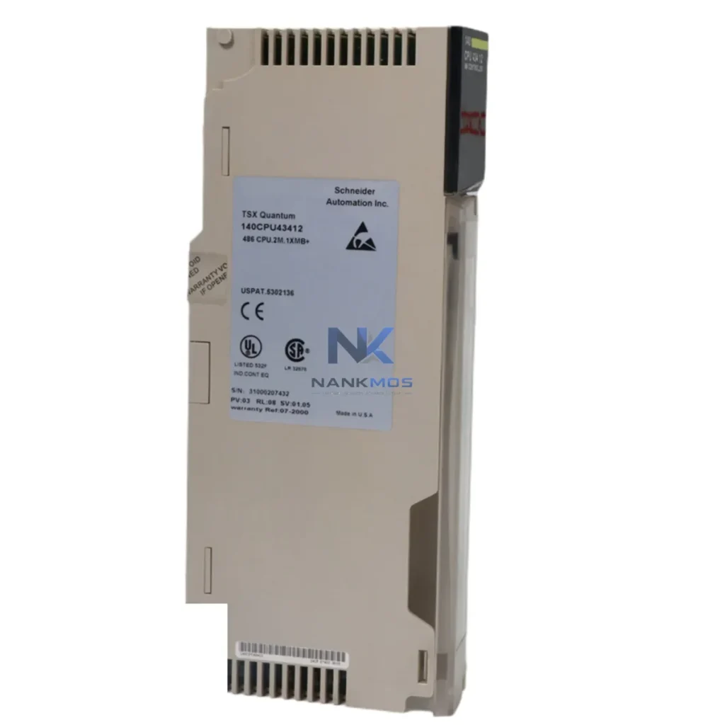 Schneider Electric 140CPU43412 Network-Linked CPU for Smart Automation 140CPU43412 industrial automation spare part