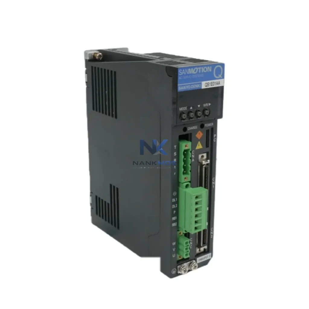 Sanyo Denki QS1E01AA0H4A3P1T System-Matched Servo Drive for Control Architecture QS1E01AA0H4A3P1T industrial automation spare part