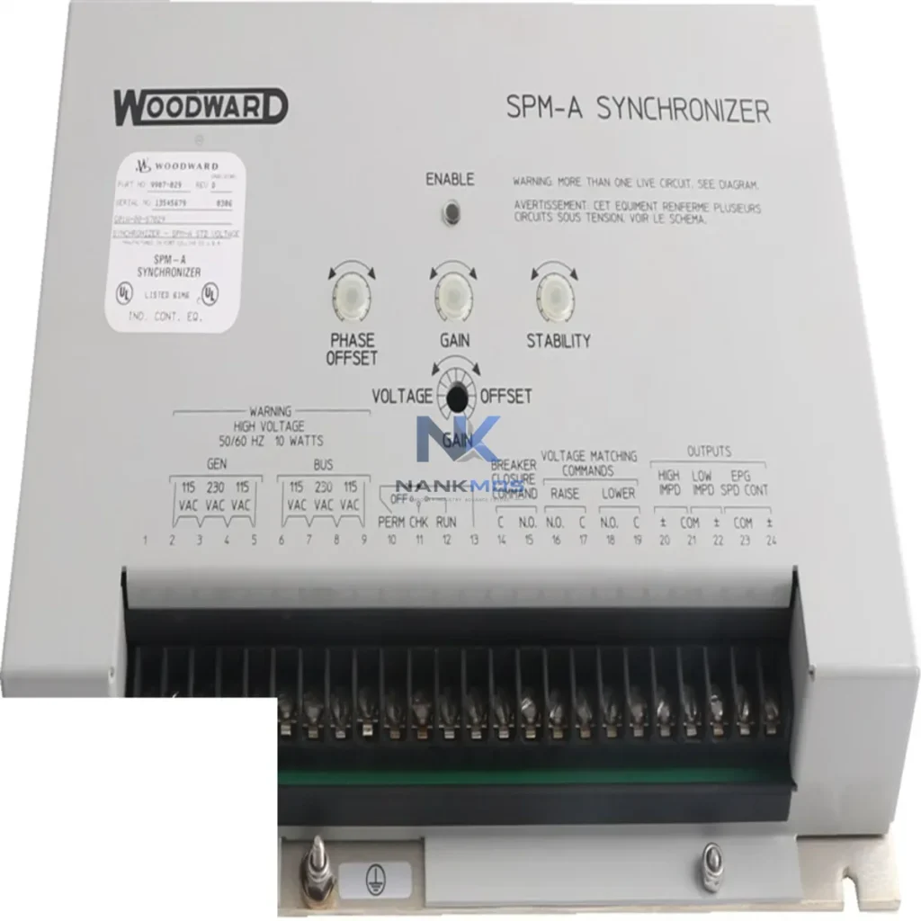 Woodward 9907-029 Energy-Control Synchronizer Module 9907-029 industrial automation spare part