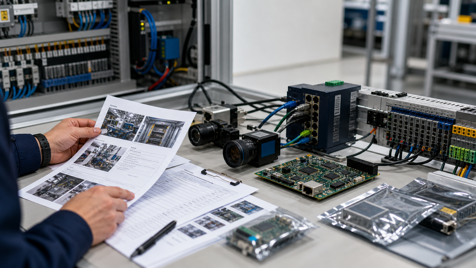 Microchip Edge AI Sensor Bridge: RFQ Records for Vision and Ethernet Modules